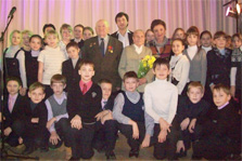 Встреча ветеранов Великой Отечественной войны с учащимися 4-5 классов, посвященная 70-летию окончания Сталинградской битвы
